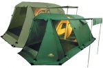 Палатка повышенной комфортности (кемпинговая серия) Alexika (Алексика) VICTORIA 5 LUXE зеленая